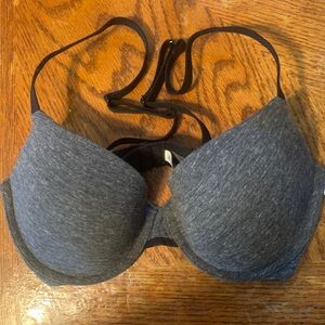 Auden Charcoal Bra with Adjustable Straps